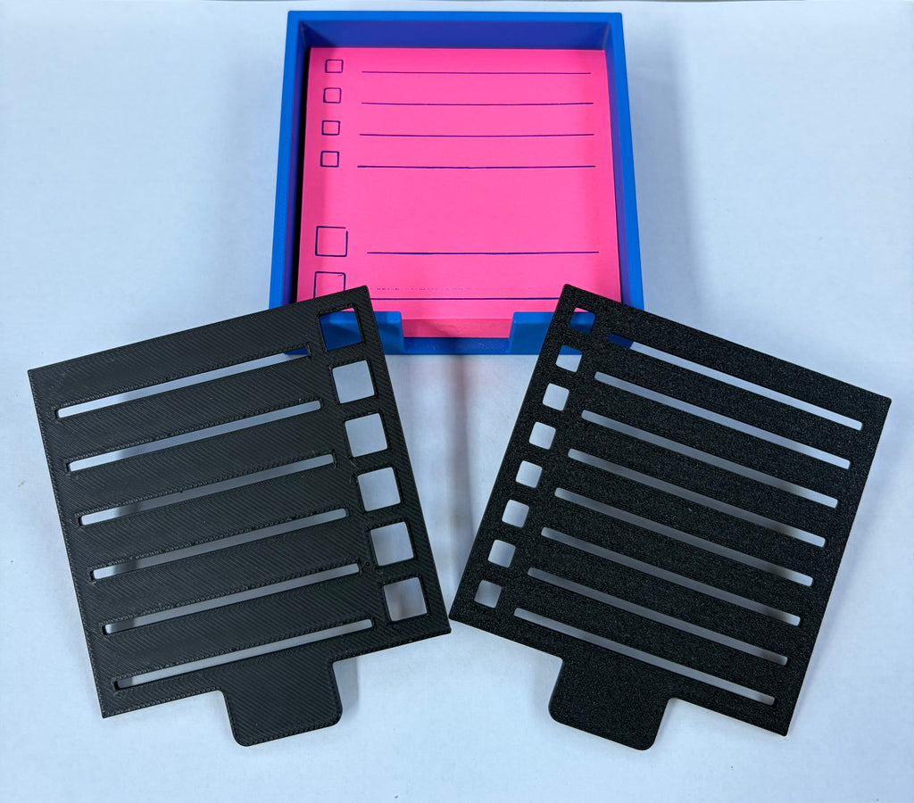 Stick It Note Stencil Creations