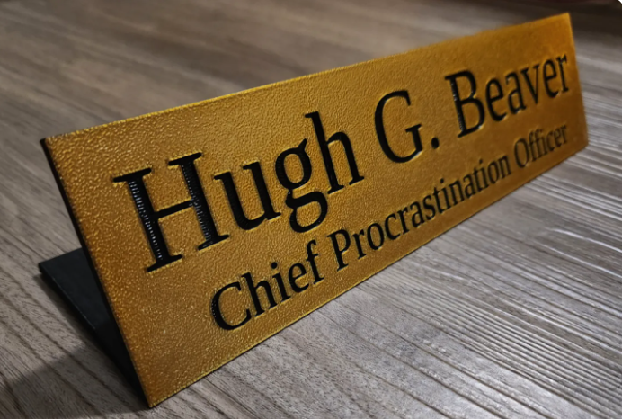 Name Plate