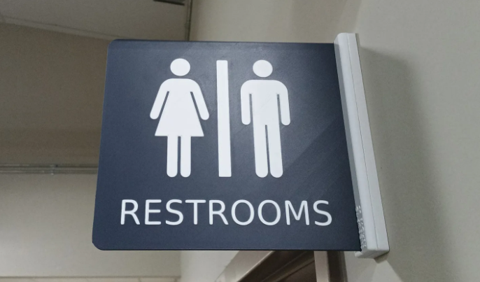 Rest Room Sign