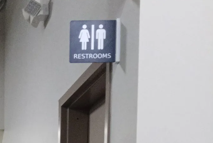Rest Room Sign