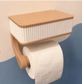Toilet Paper Holder & Compartment
